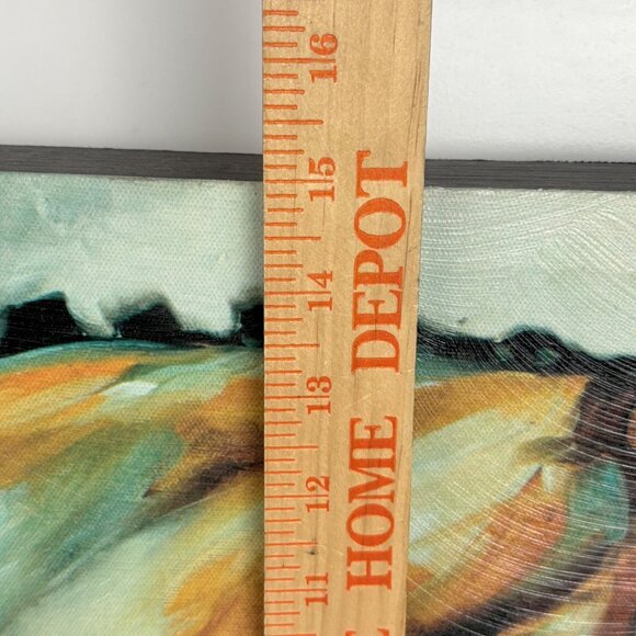 Original Marcia Baldwin 2012 Horse Portrait Oil Painting On Canvas 15” x 15” - Picture 7 of 8